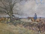 Lionel Edwards Hunting prints The Household Brigade Draghounds