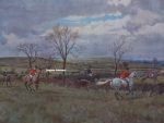 FA Stewart The Woodland Pytchley Hunt print picture