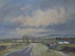 Robin Furness The Bedale Hunt original painting