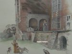 Cecil Aldin print Bramshill House Berkshire