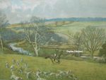 Lionel Edwards Hunting Print The Heythrop Hunt