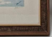 JC Harrison print Pheasant and Snipe frame