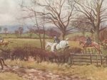 FA. Stewart print The Mid Surrey Draghounds