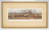 FA Stewart Mid Surrey Draghounds print Frame