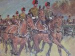 Joan Wanklyn Print The Kings Troop Royal Artillery