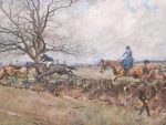 Lionel Edwards Hunting Prints The Household Brigade Draghounds