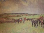 Lionel Edwards Hunting prints The Quorn Hunt Changing Horses